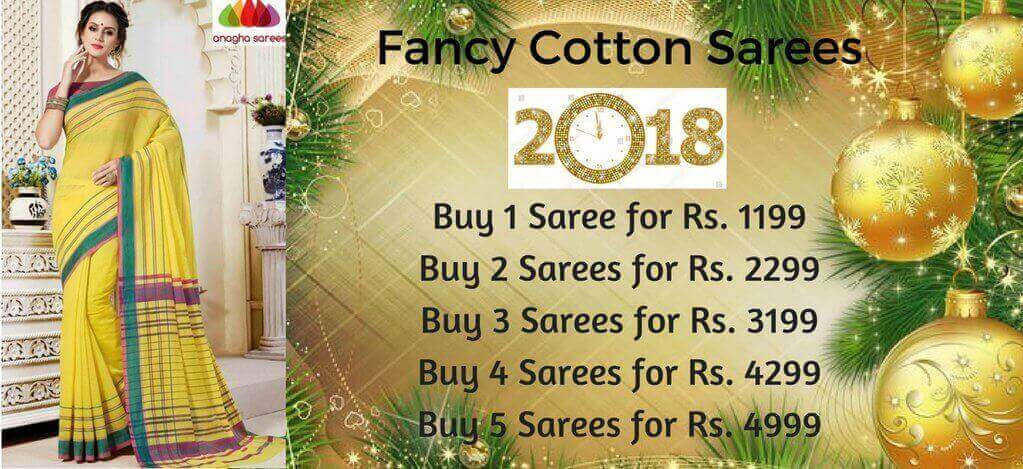 Fancy Cotton Collection Anagha Sarees Fancy Cotton Collection Anagha Sarees